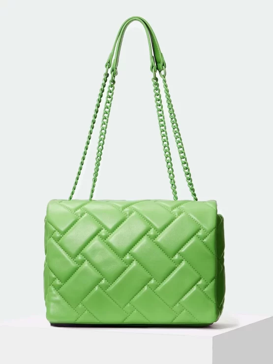 MOTF PREMIUM Quilted Flap Chain Shoulder Bag