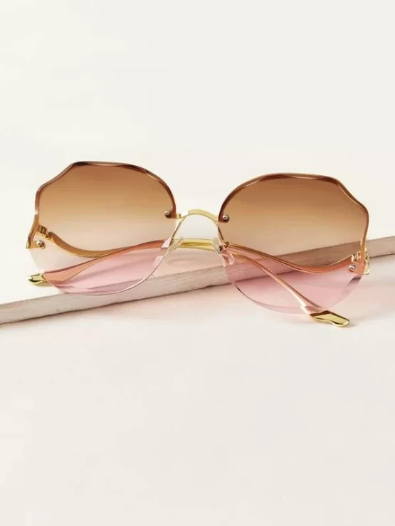 Ombre Boho Copper Lens Fashion Glasses - Image 3