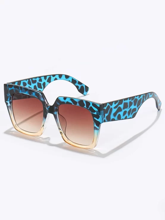 Acrylic Frame Tinted Lens Fashion Glasses - Image 2