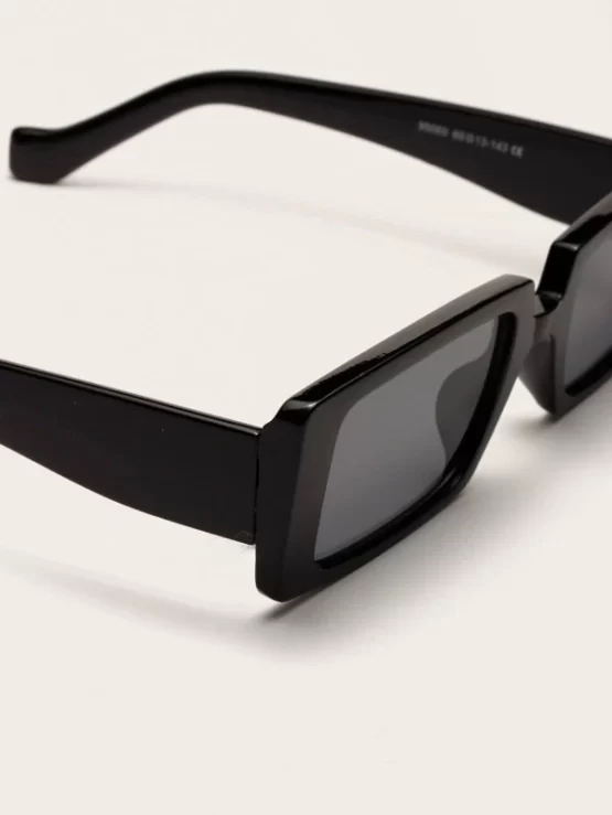 Acrylic Frame Rectangle Fashion Glasses - Image 2