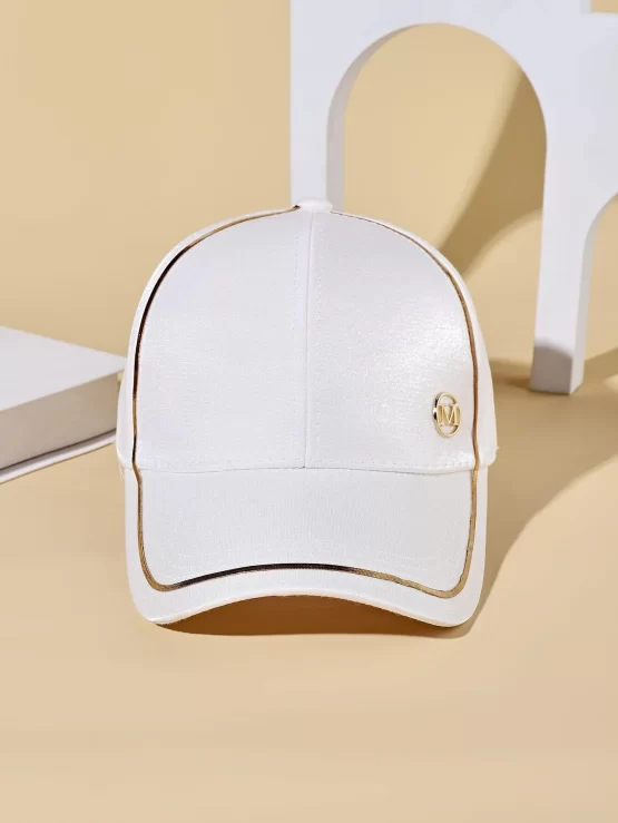 Letter Casual Plain Textile Decor Baseball Cap - Image 2