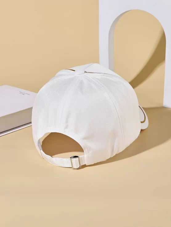Letter Casual Plain Textile Decor Baseball Cap - Image 3