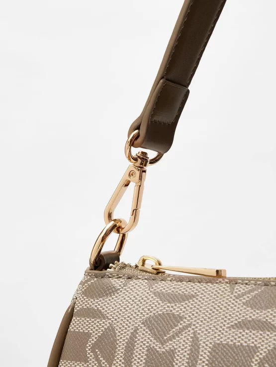 MOTF X Nour Geometric Pattern Baguette Bag - Image 2