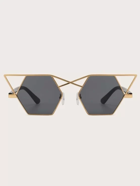 Cut Out Casual Cat Eye Fashion Glasses - Image 2