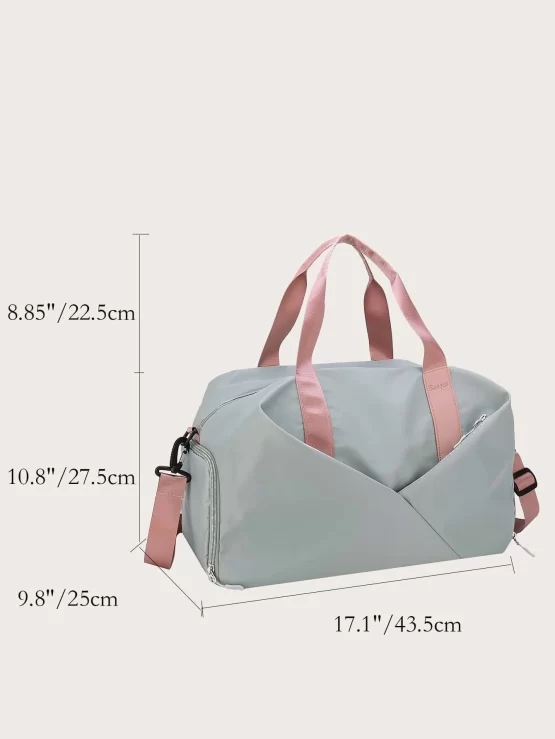 One Piece Color Block Minimalist Training Bag - Image 3
