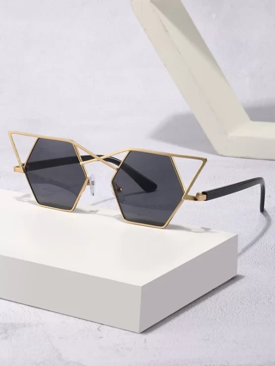Cut Out Casual Cat Eye Fashion Glasses