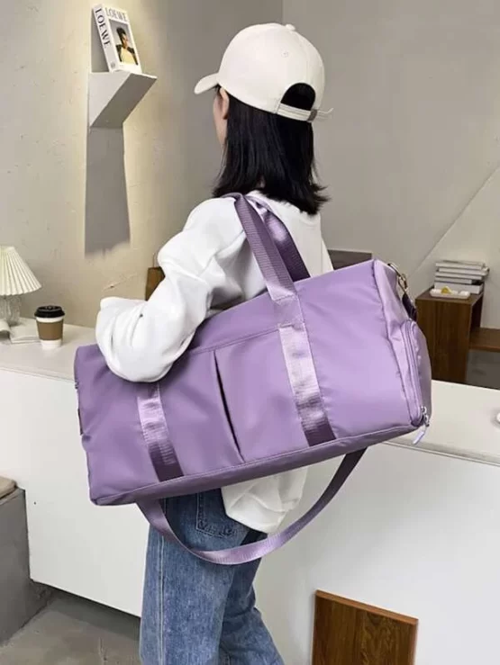 Adjustable Double Handle Large Capacity Duffel Bag - Image 5