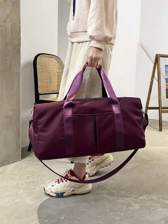 Adjustable Double Handle Large Capacity Duffel Bag - Image 2