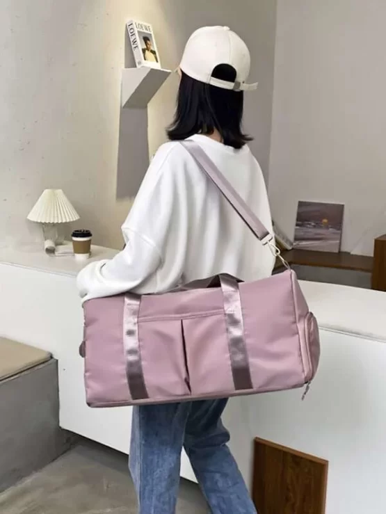 Adjustable Double Handle Large Capacity Duffel Bag - Image 7