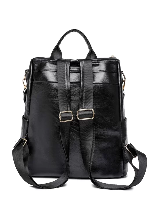 EMERY ROSE Zip Front Functional Fanny Backpack - Image 2