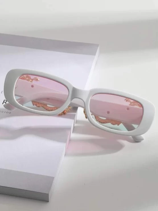 Dragon Decor Tinted Lens Fashion Glasses - Image 2