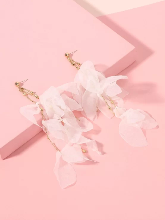 Bow Dangle Fashionable Decor Drop Earrings - Image 2
