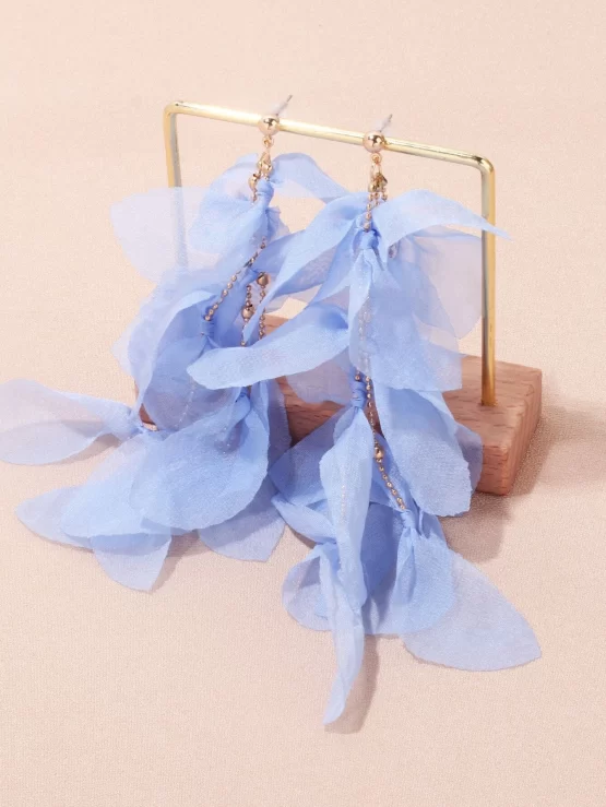 Bow Dangle Fashionable Decor Drop Earrings - Image 5
