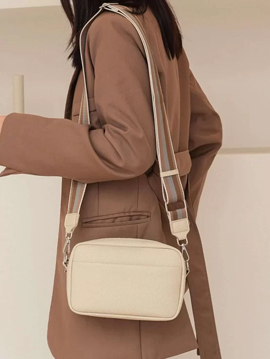 Elegant Plain Adjustable Minimalist Square Bag - Image 6