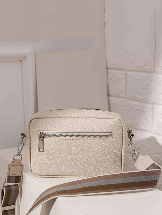 Elegant Plain Adjustable Minimalist Square Bag - Image 7