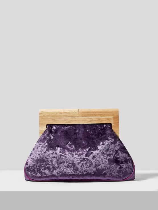 Floral Embroidered Sequin Straw Decor Bag - Image 3
