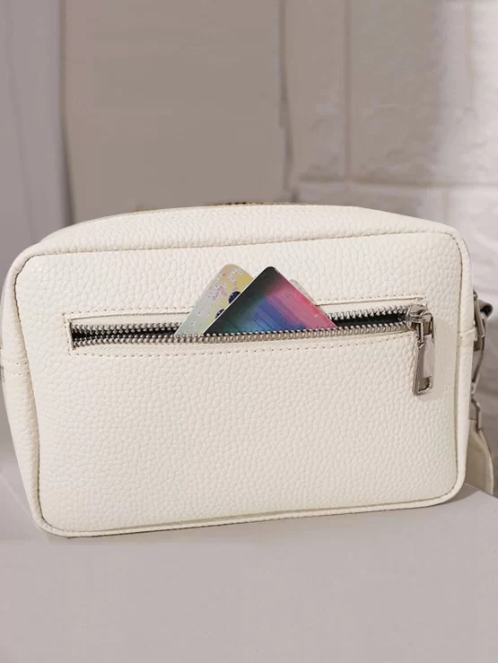 Elegant Plain Adjustable Minimalist Square Bag - Image 2