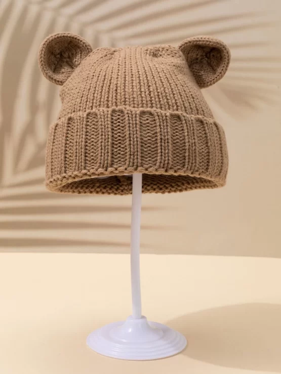 Toddler Kids Cartoon Ear Decor Beanie