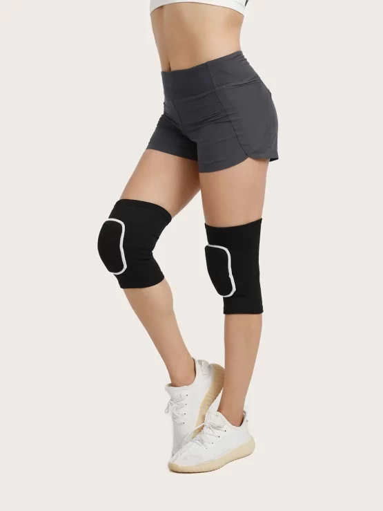 Two Pieces Geometric Sports Knee Pad - Image 4