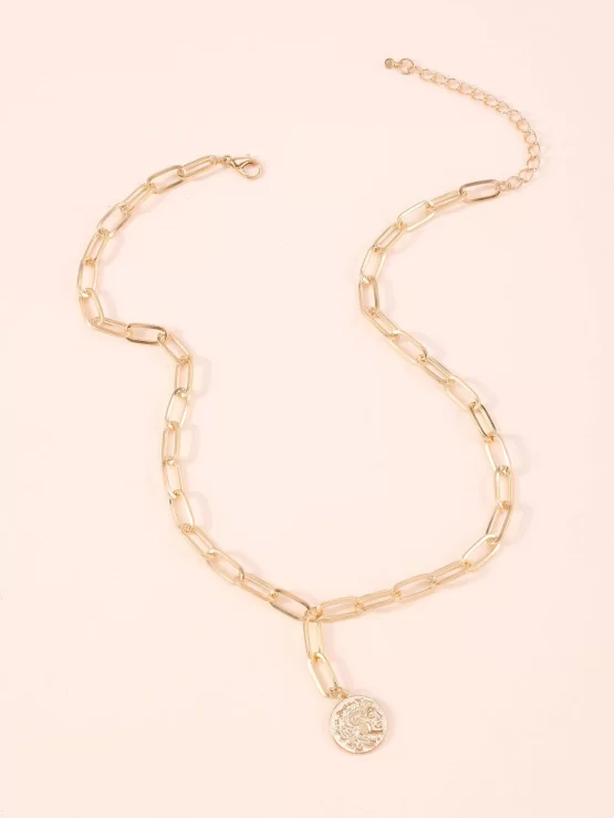 Fashionable Pendant Simple Chain Necklace - Image 3