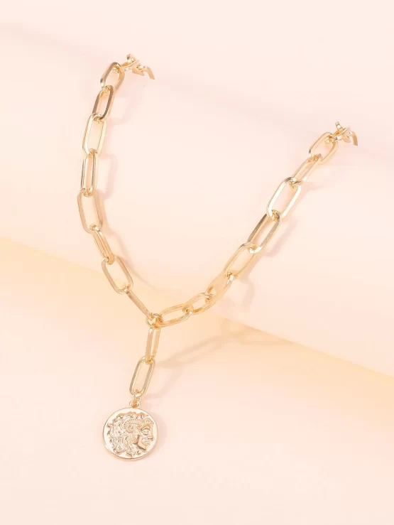 Fashionable Pendant Simple Chain Necklace - Image 2