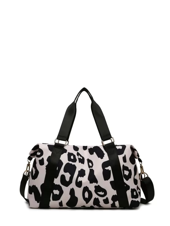 Leopard Drawstring Pattern Training Bag - Image 2