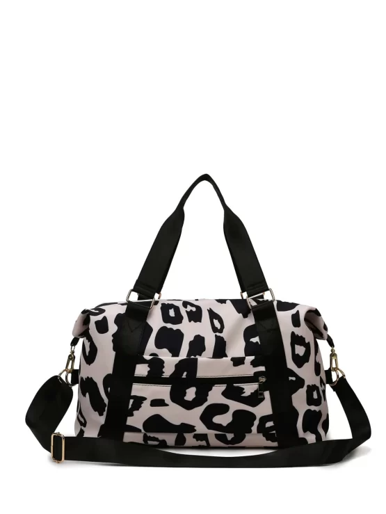 Leopard Drawstring Pattern Training Bag - Image 3