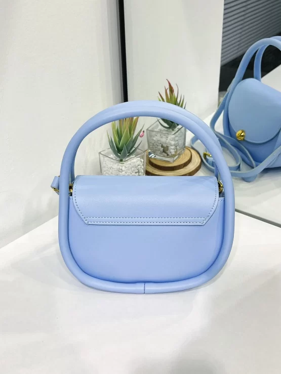 Mini Round Adjustable Decor Flap Saddle Bag - Image 4