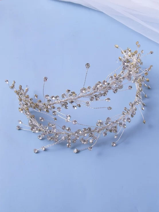 Rhinestone Glamorous Decor Bridal Hair Band - Image 2