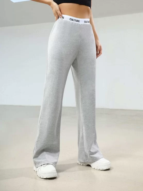 Letter Tape Sports Waist Pants - Image 3