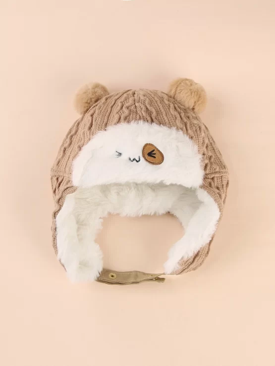 Toddler Girls Casual Cartoon Decor Hat - Image 5