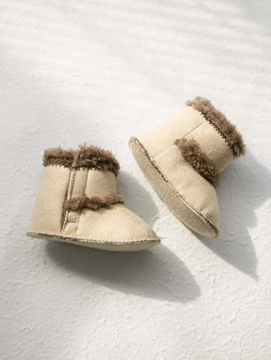 Baby Faux Suede Thermal Lined Snow Boots - Image 2