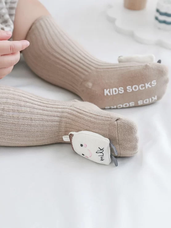 One Pair Baby Cotton Cartoon Decor Socks - Image 4