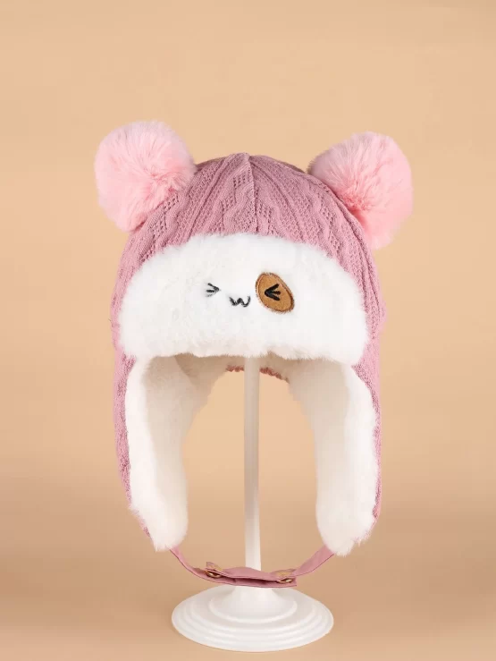 Toddler Girls Casual Cartoon Decor Hat