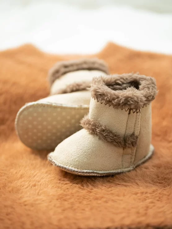 Baby Faux Suede Thermal Lined Snow Boots
