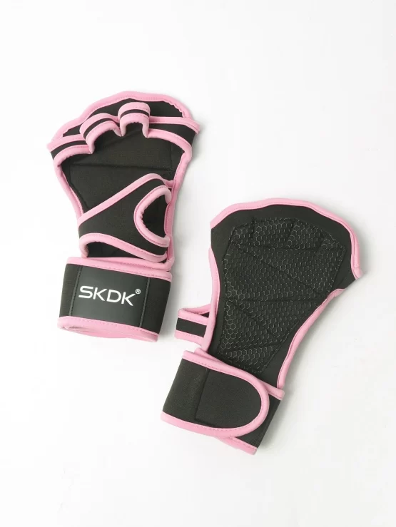 One Pair Non-slip Palm Protector Sports Gloves - Image 2