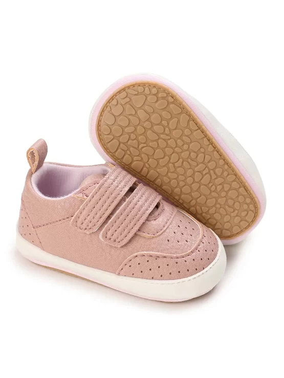 Baby Minimalist Hook-and-loop Fastener Skate Shoes - Image 2