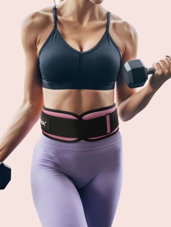 Letter Graphic Strength Training Waist Belt