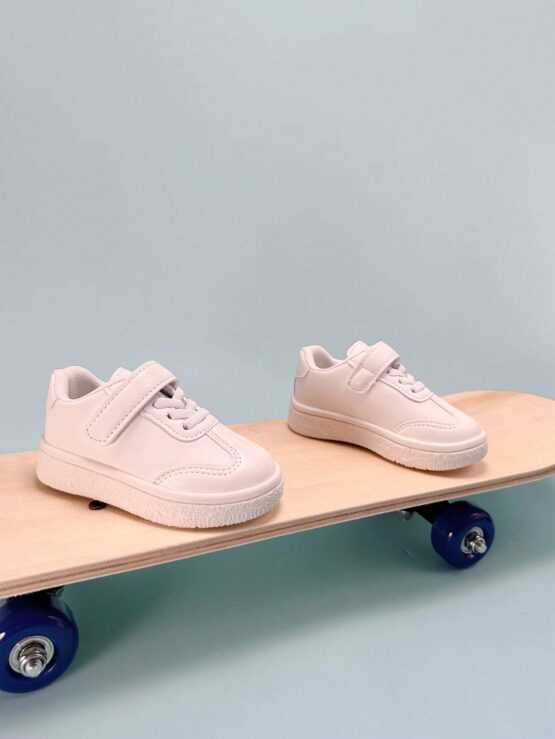 Boys Hook-and-loop Fastener Lace Up Skate Shoes For Outdoor - Image 3