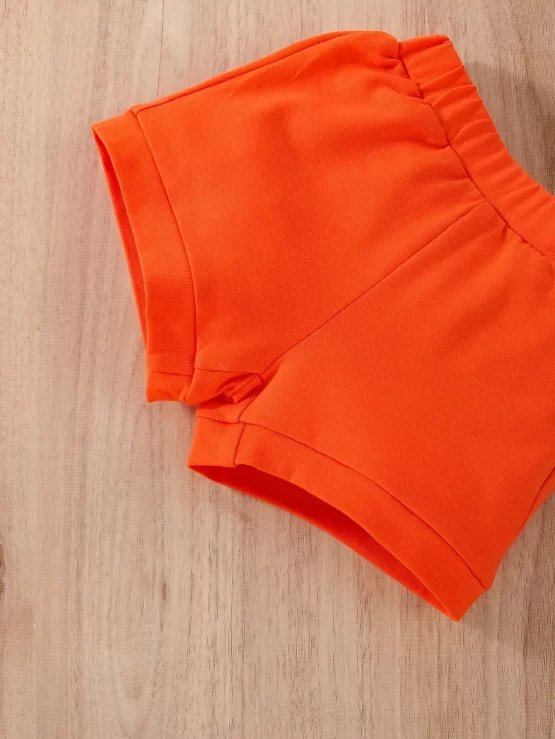 Baby Hooded Camisole Tank Top & Shorts - Image 3