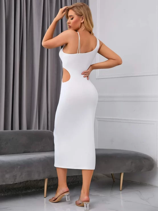 PARTHEA Ring Linked Cut Out Bodycon Dress - Image 2