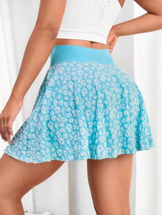 All Over Print Wideband Waist Sports Skort - Image 2