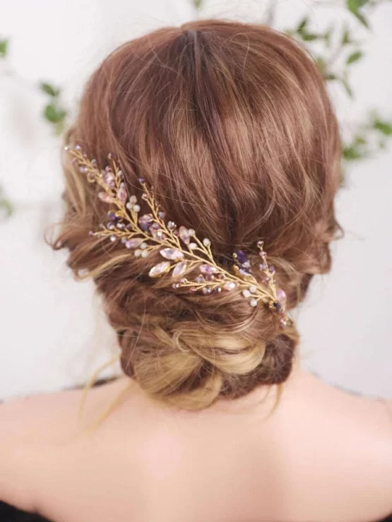 Crystal Glamorous Rhinestone Decor Hair Band