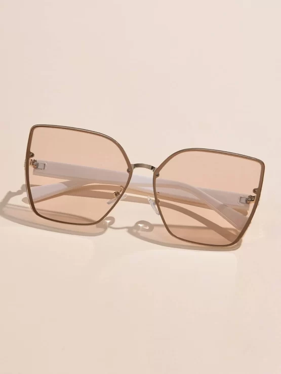 Rhinestone Boho Cat Eye Decor Sunglasses - Image 5