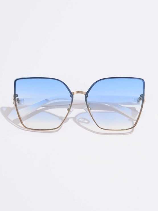 Rhinestone Boho Cat Eye Decor Sunglasses - Image 6