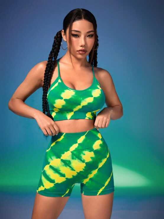 Yoga Trendy Women's Fashionable Sports Set - Image 3