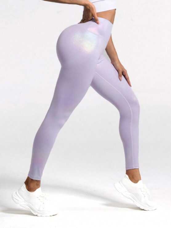 Daily & Casual Women's Breathable Yoga Sports Leggings With Side Zipper Butt Lifting And Shaping Effects