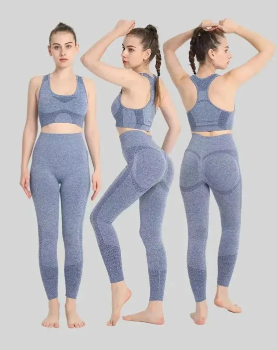 Yoga Pants Women Compression Seamless Tummy - Image 33